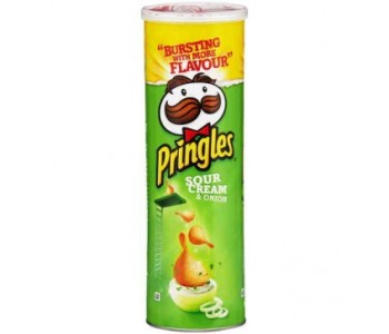 PRINGLES SOUR CREAM & ONION CHIPS